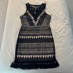 Cocktail/Formal Aqua Dress (Size 8)